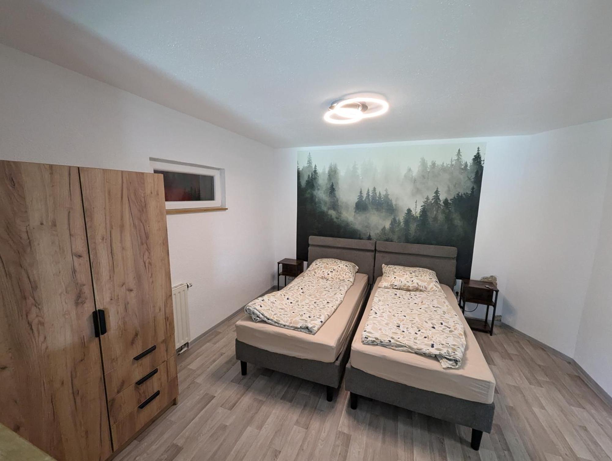 Nebelwald Apartment Kleinhennersdorf ภายนอก รูปภาพ